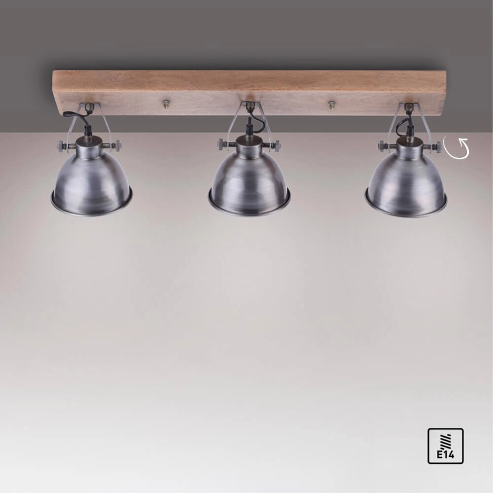 Plafondlamp Samia 3-lichts Just Light 4043689957391