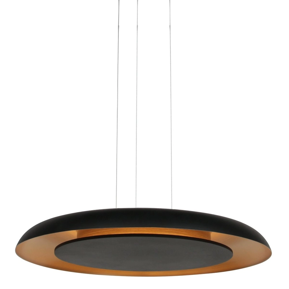 Hanglamp Golden Veil zwart Ø 60cm Hanglamp Golden Veil zwart Ø 60cm