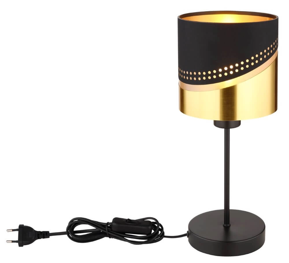 Tafellamp Or zwart met goud Globo 9007371449712