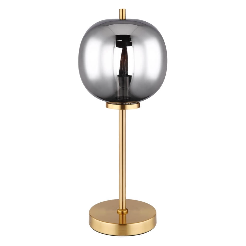 Gouden tafellamp Blacky I enkel Ø 18,5cm Globo 9007371419043