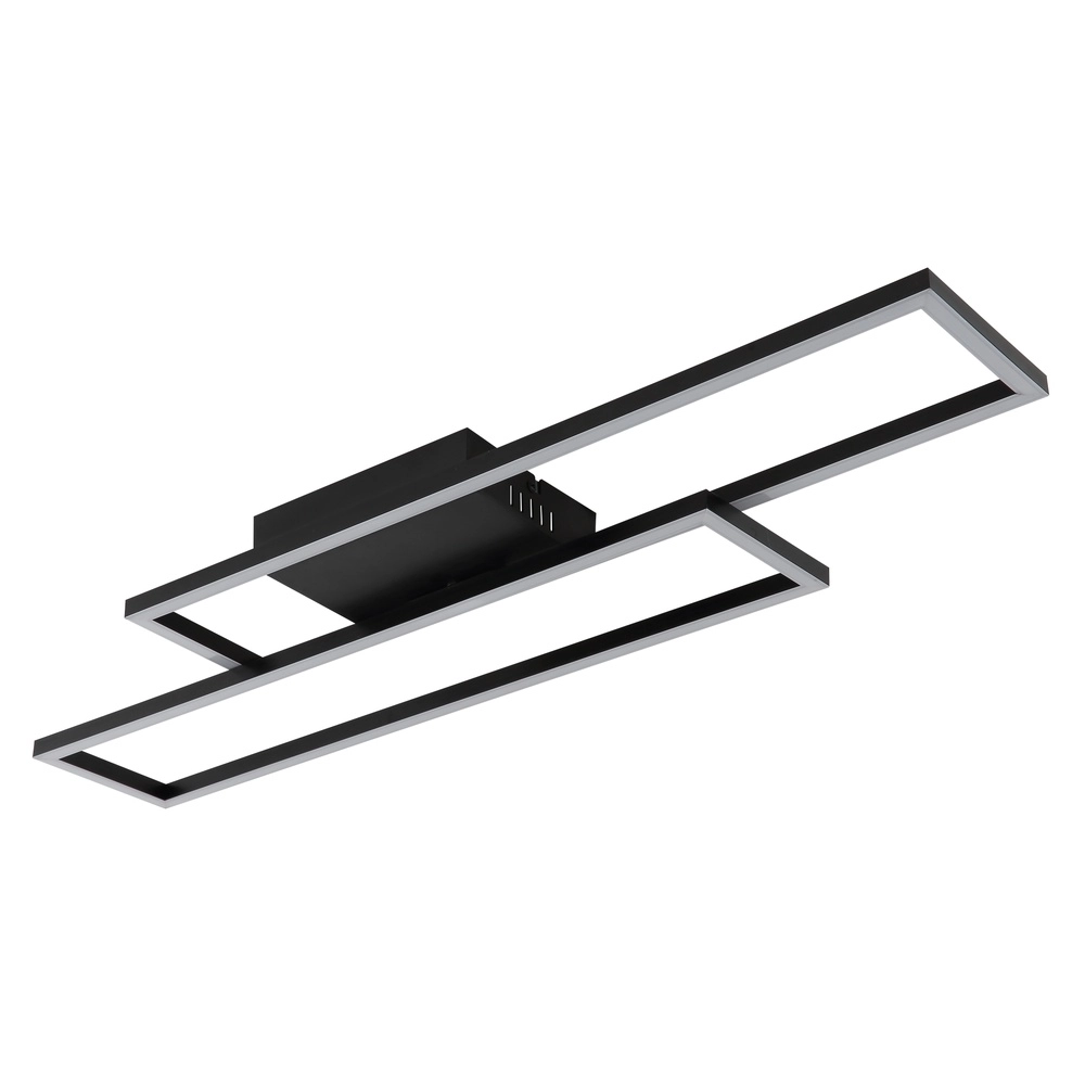 Moderne plafondlamp Tatjana zwart Globo 9007371566310