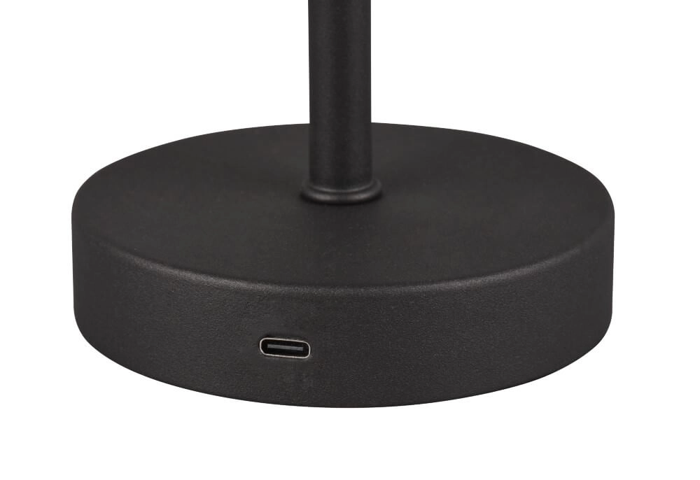 Tafellamp Jeff zwart Trio 4017807575132