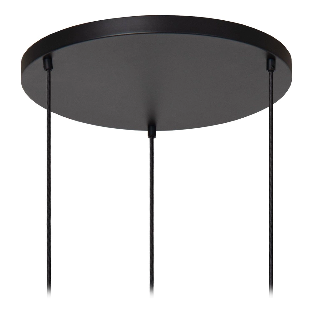 Hanglamp Thuline houtlook 3-lichts Lucide 5411212051806