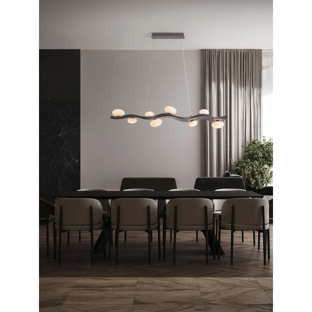 Zwarte hanglamp Severo design