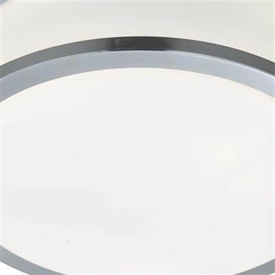 Badkamer plafondlamp Discs Ø 23cm Searchlight 5013874395511
