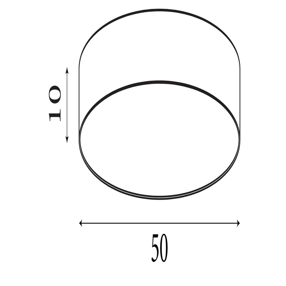 Plafondlamp Drum 50cm champagne velvet Searchlight 5053423300009