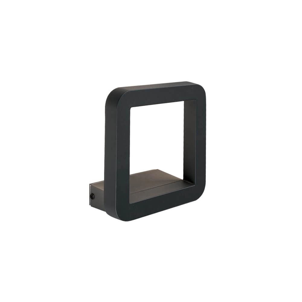 Strakke muurlamp Thika met led verlichting