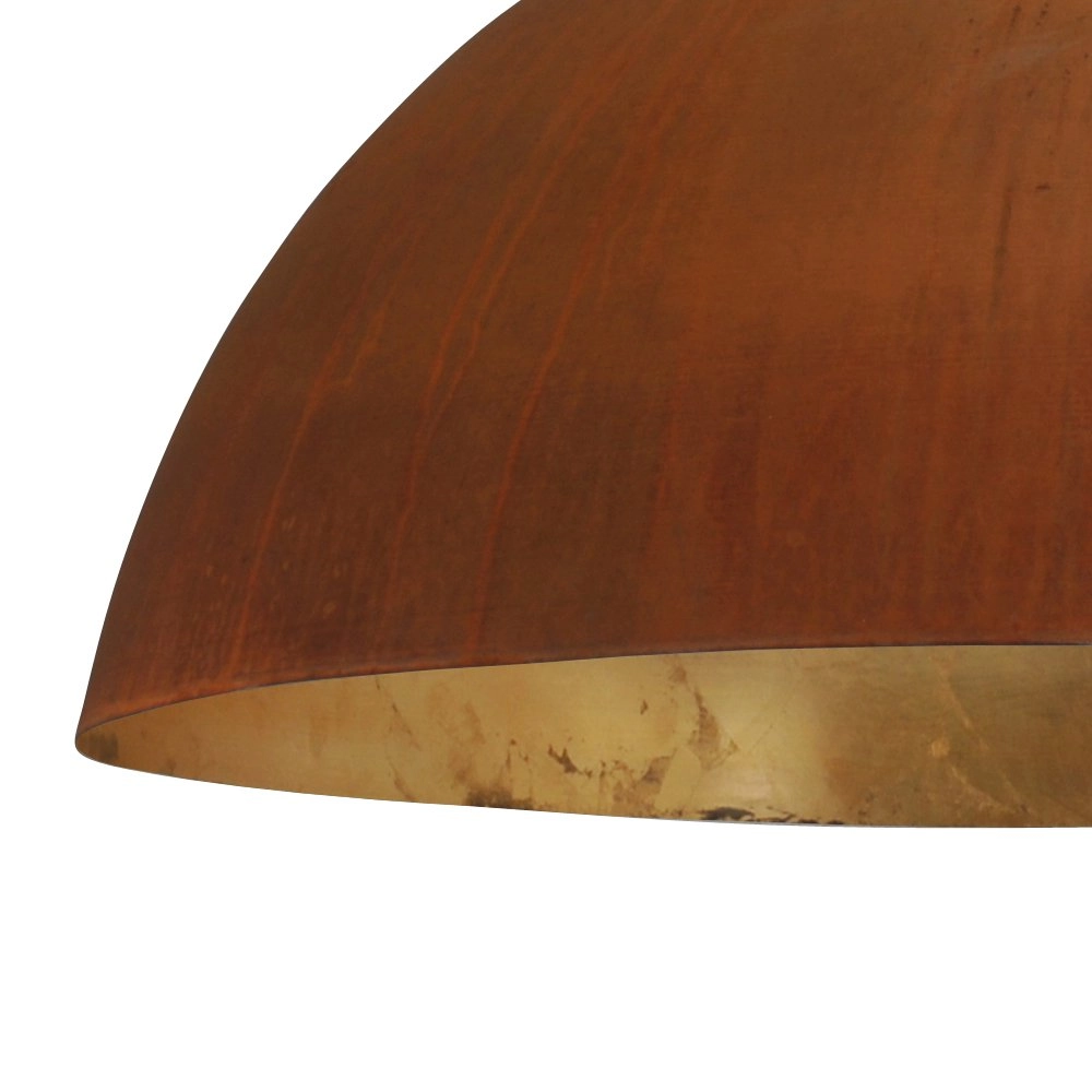 Stoere hanglamp roest Industria 80 Masterlight 8718121138961