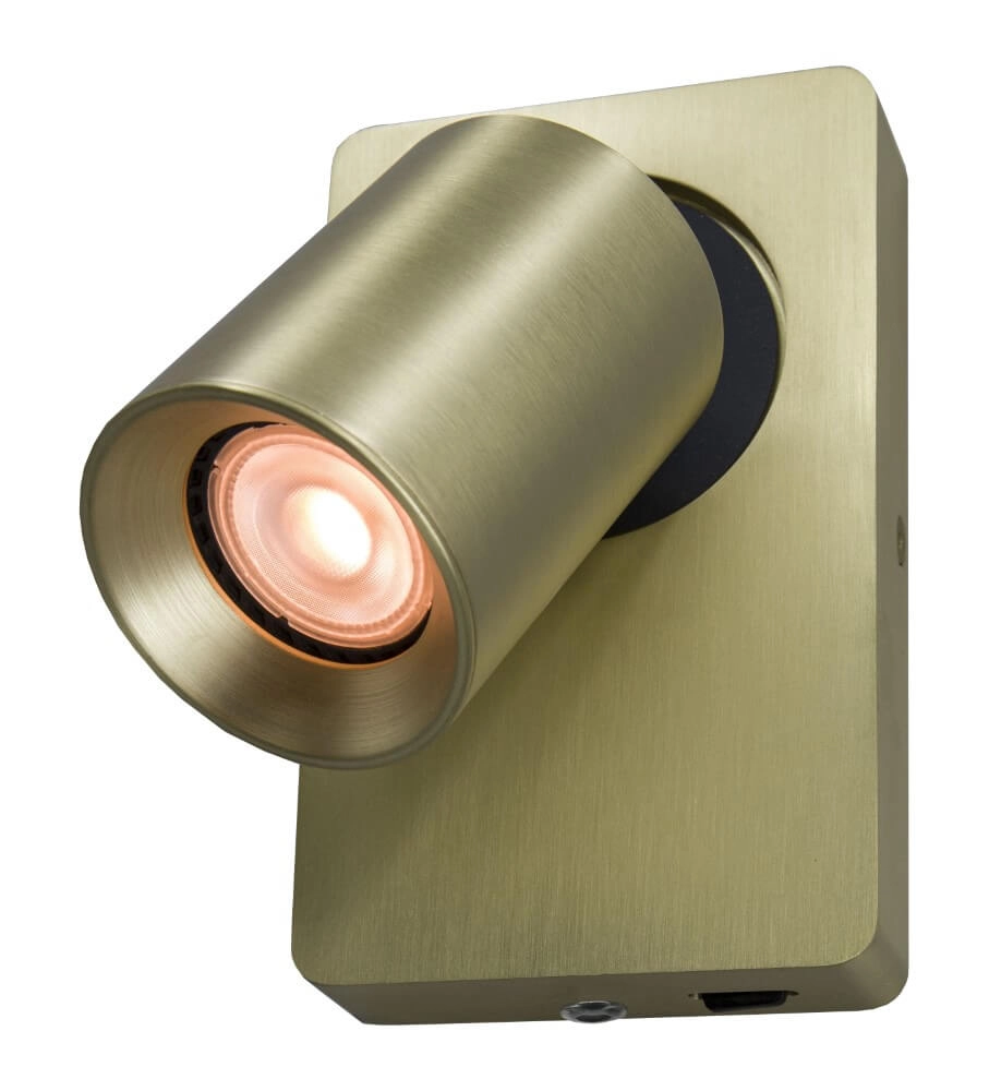 Wandlamp Megano goud