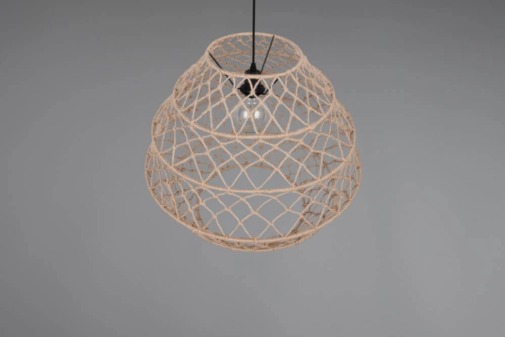 Rotan hanglamp Hive Ø 60cm Trio 4017807637199