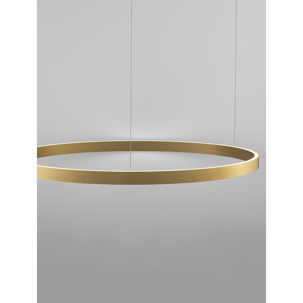 Gouden hanglamp Elowen design Ø 98cm Lyora 5212017439147
