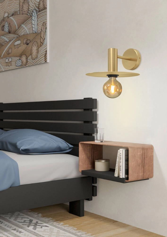Gouden wandlamp Escandell Eglo 9008606273898
