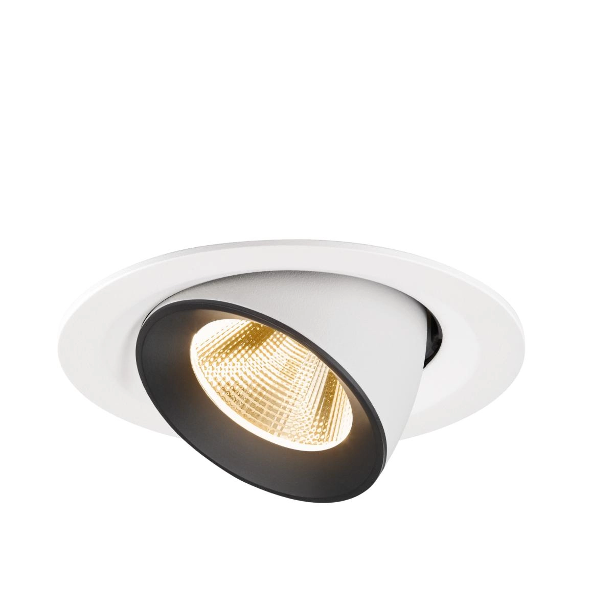 Inbouwspot Numinos Gimble M wit/zwart 2700K - 20gr SLV 4024163312042