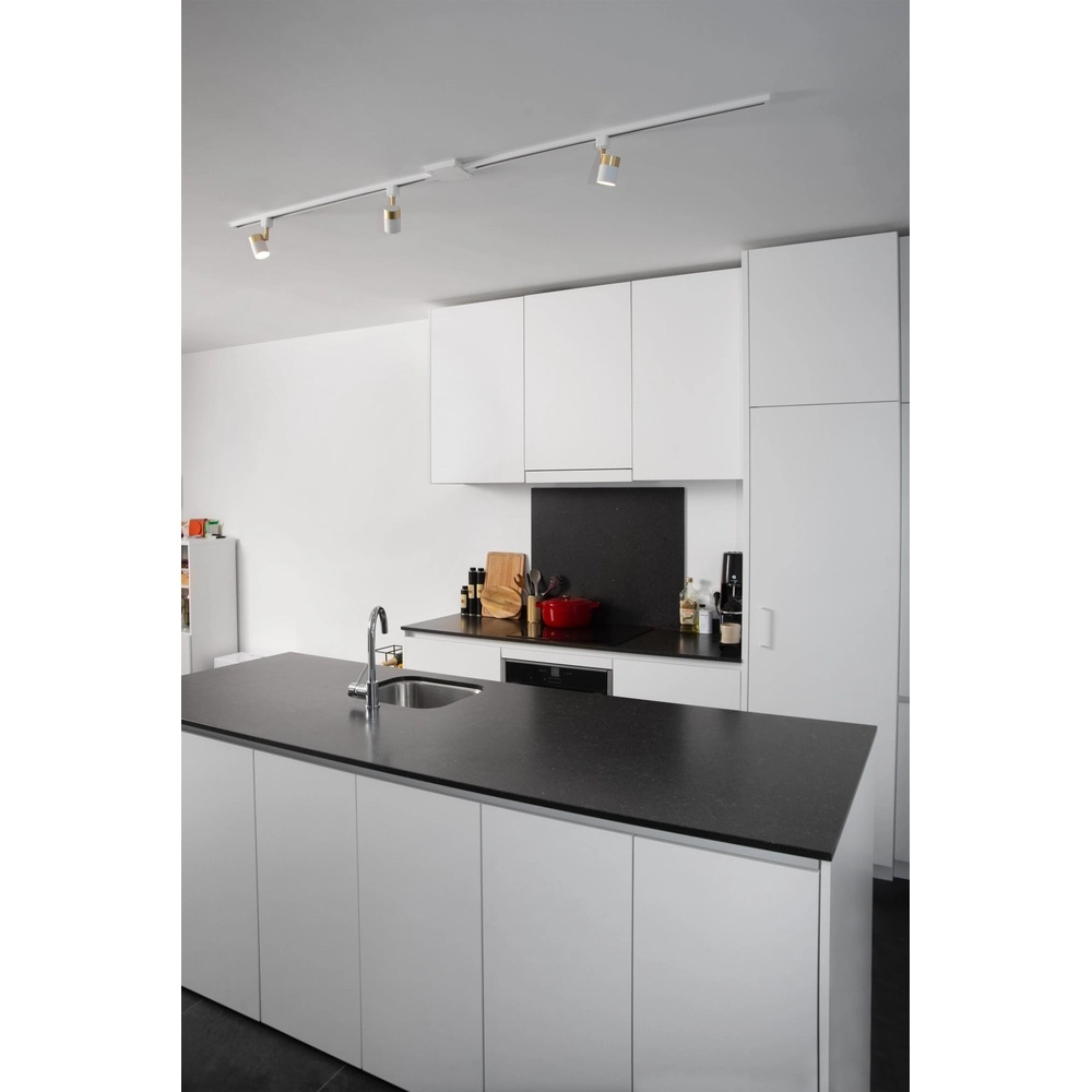 Railspot Track Floris 1-fase wit Lucide 5411212093837