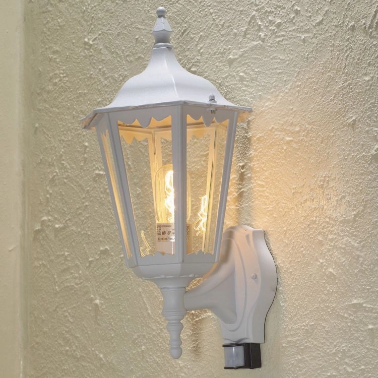 Buitenlamp Firenze met bewegingsmelder wit KonstSmide 7318307236255