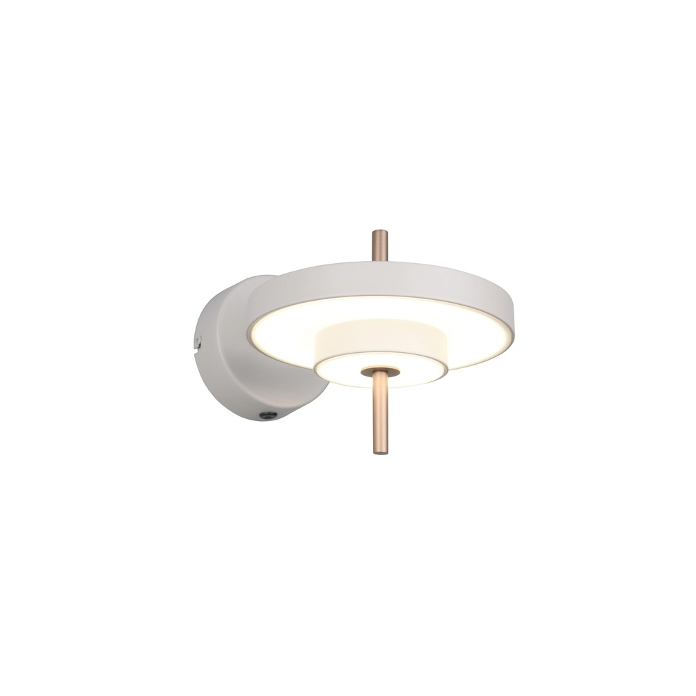 Moderne wandlamp Keaton wit Trio 4017807655773