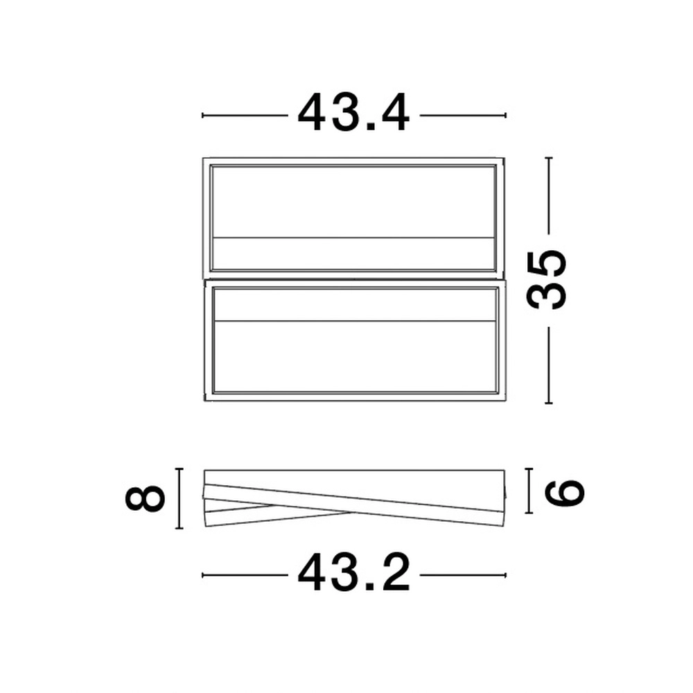 Design plafondlamp Elize zwart met goud Lyora 5212017433145
