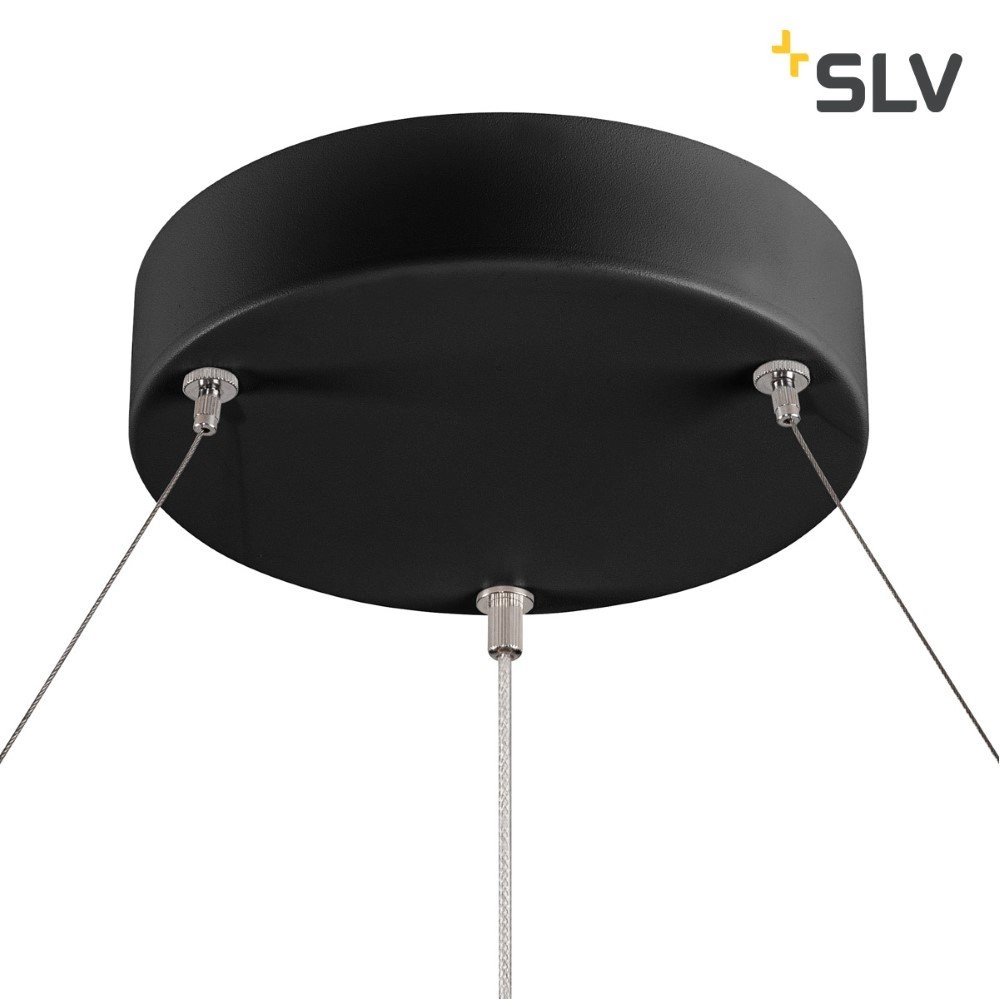 Led hanglamp One 80 Ø 80cm dimbaar zwart SLV 4024163231053