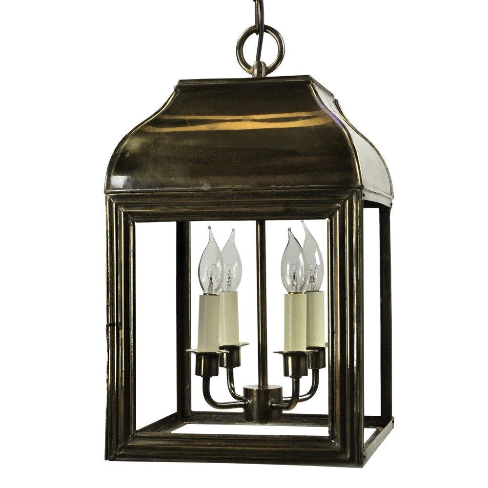 Landelijke hanglamp Hemingway M antiek koper (ANT) Limehouse