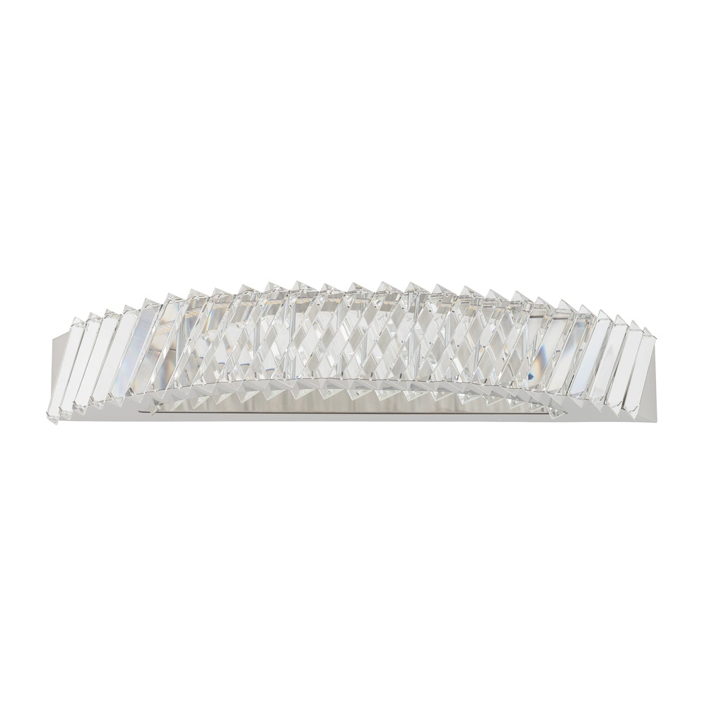 Wandlamp Luxora Led 59cm kristal