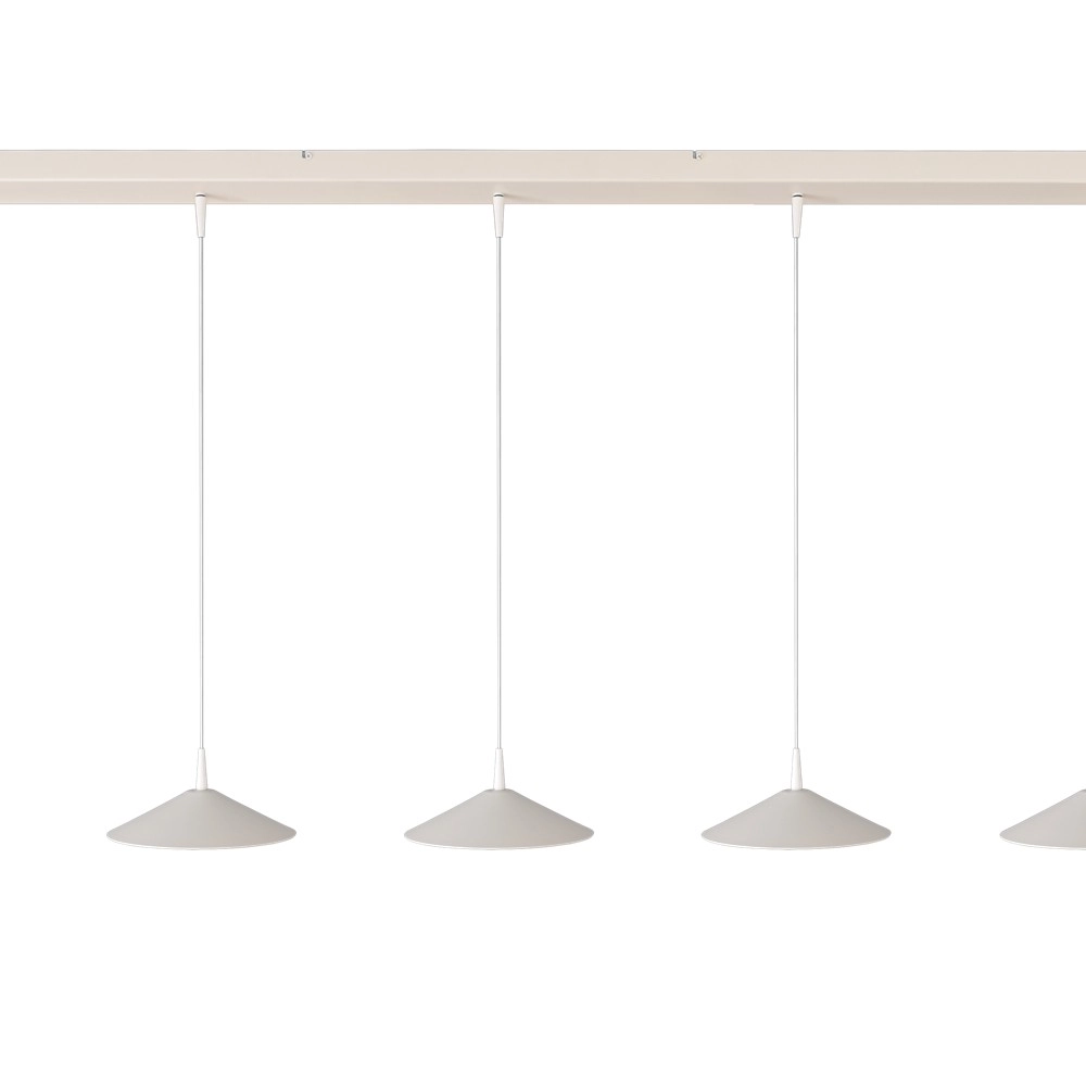 5-lichts hanglamp Ceppo wit Ø 22cm Masterlight 8718121358604