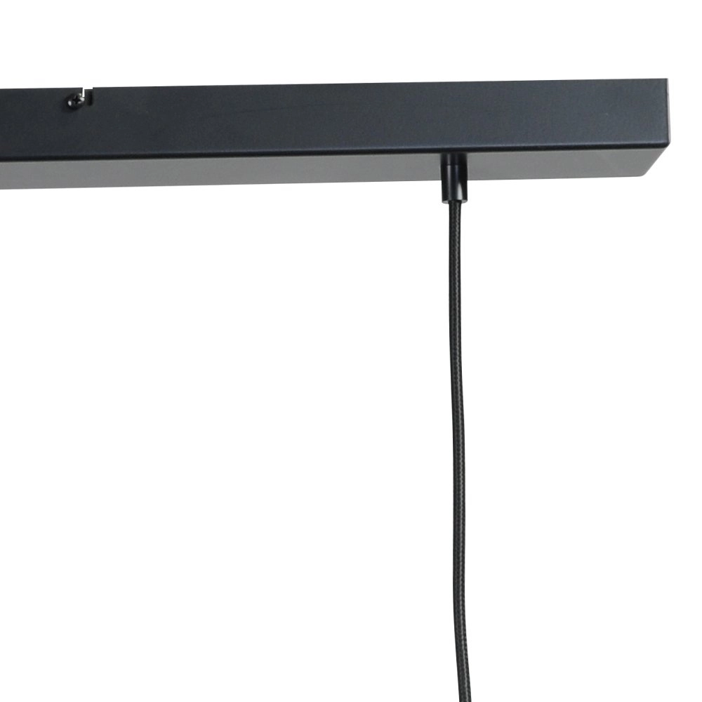 Eettafel hanglamp Run 4-lichts gunmetal cilinders Masterlight 8718121204567