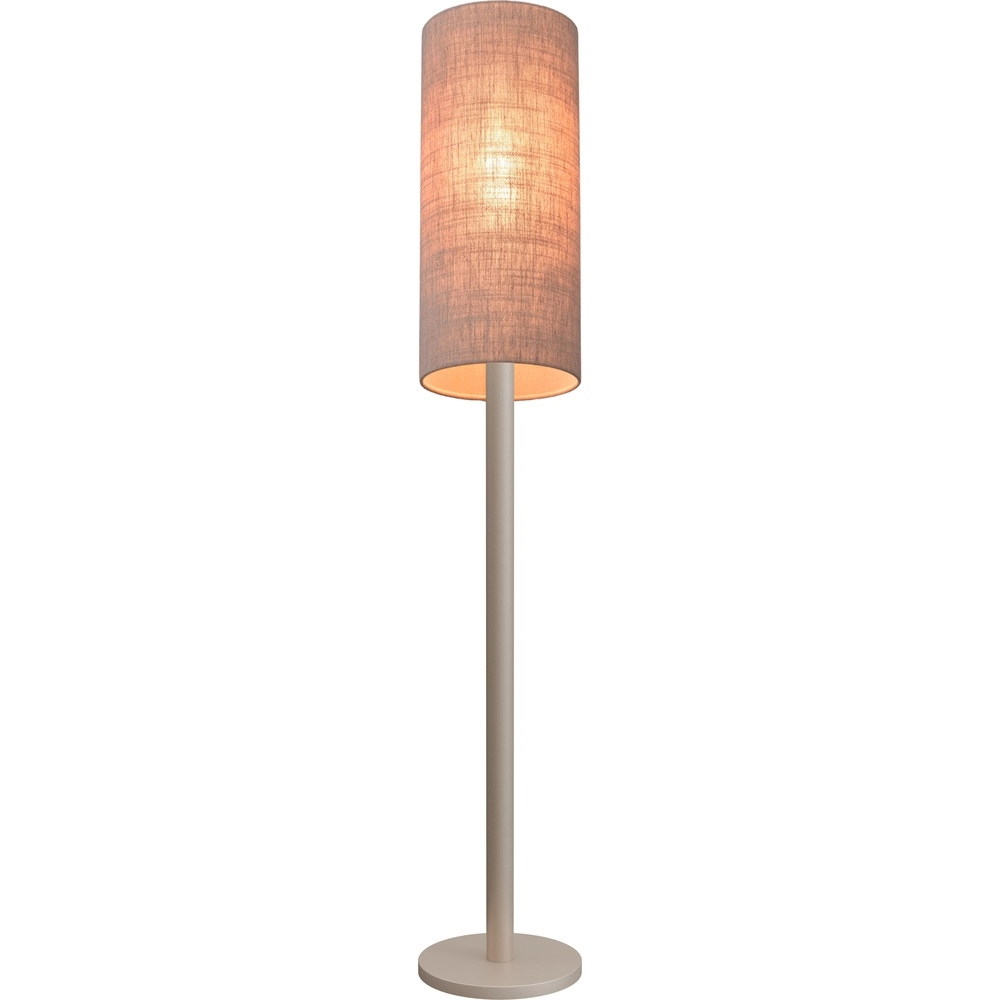 Vloerlamp Lisbourg beige terra met beige grey kap