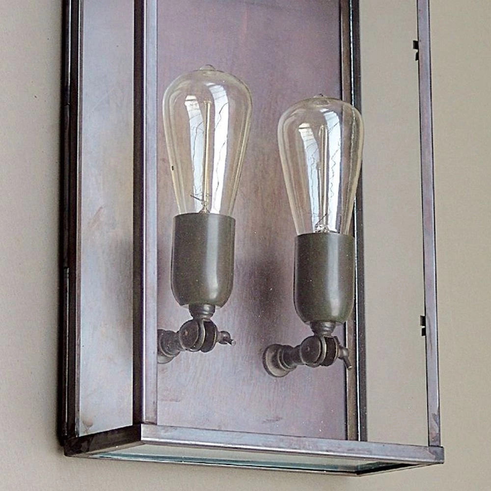 Authentieke buitenlamp Vitrine 2L Large wandlamp Authentage 8716803505421