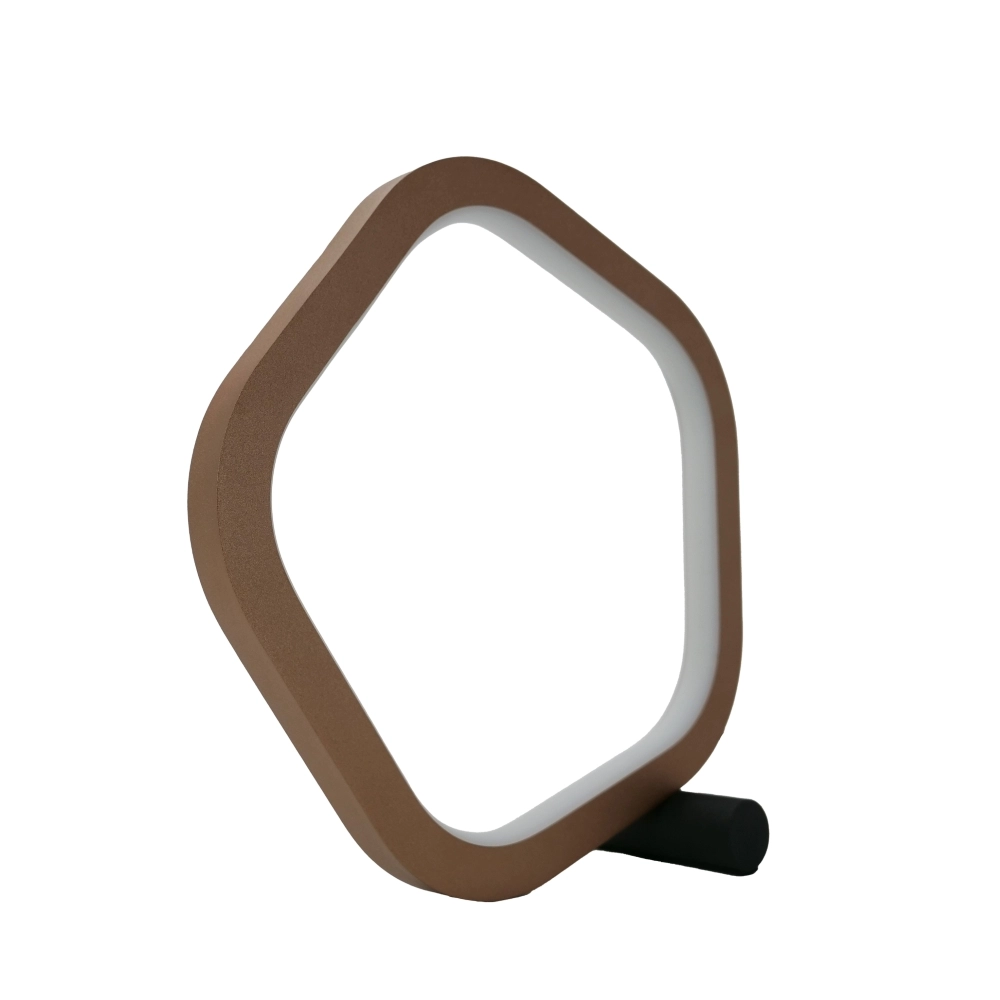 Unieke tafellamp Estrella zwart met bruin Stars of Light 9008606357765