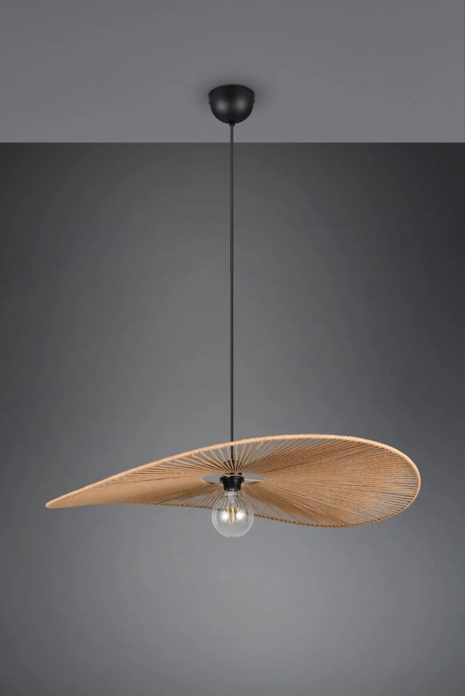 Grote japandi hanglamp Laurine Ø 78cm Trio 4017807637632