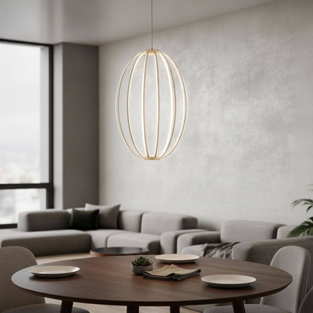 Hanglamp Brea beige Ø 40cm