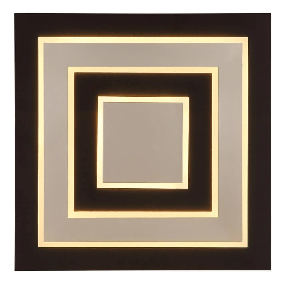 Plafondlamp Jayden 48 x 48cm zwart Globo 9007371478286