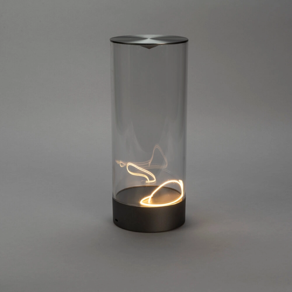 Oplaadbare lamp Edison L antraciet KonstSmide 7318307847376