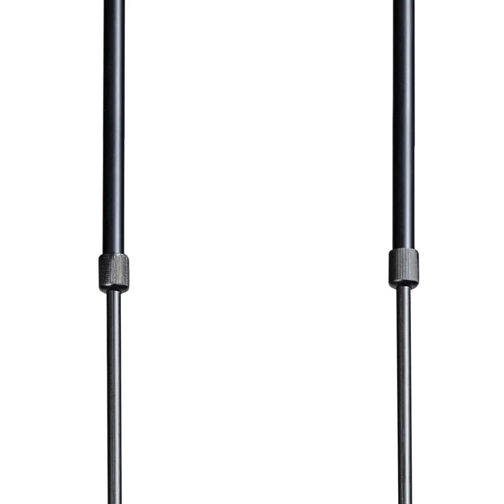 Strakke eettafellamp Miller 6-lichts zwart ETH 8720195303084