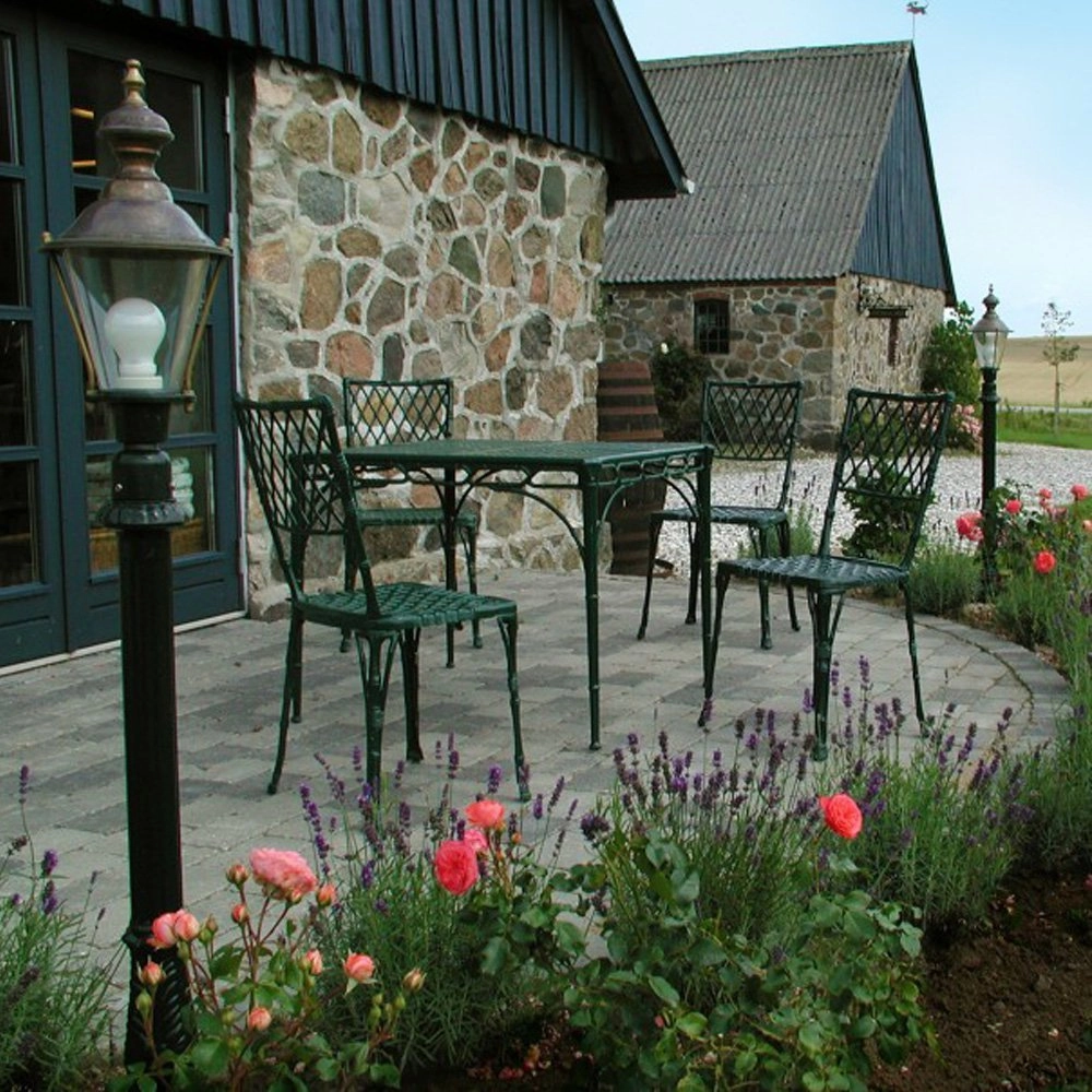 Nostalgische tuinlantaarn De Rijp zwart KS Verlichting 8714732070140