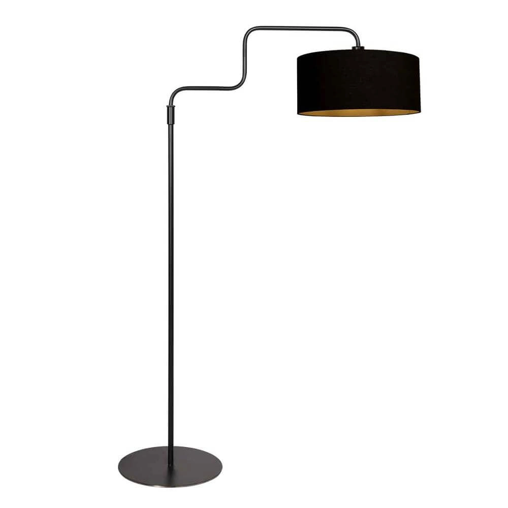 Vloerlamp Bloeba zwart
