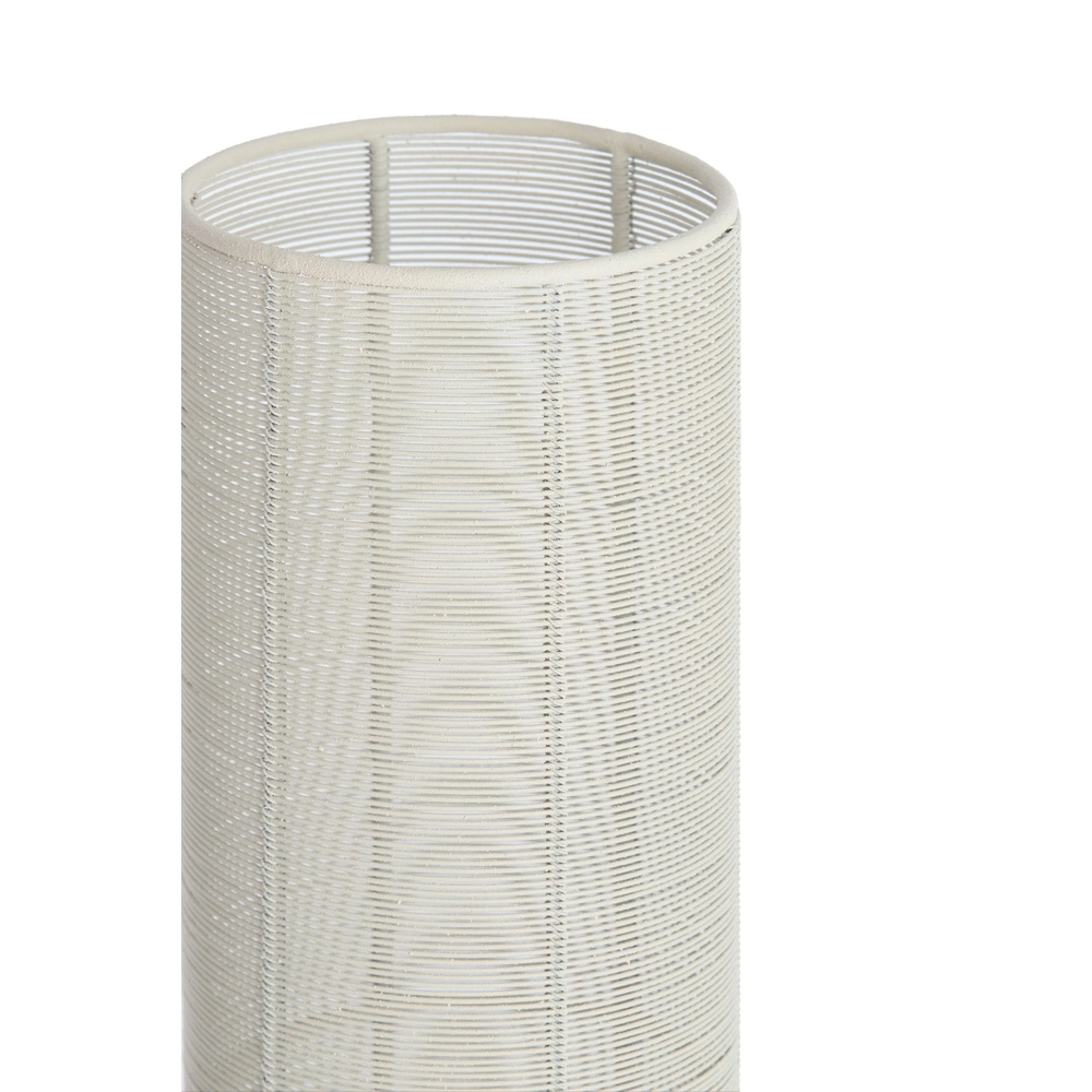 Tafellamp Lezuza Ø 11cm wit Light & Living 8717807744854