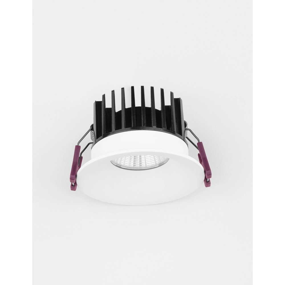 Witte inbouwspot Blade Ø 8,5cm Lyora 5212017418586