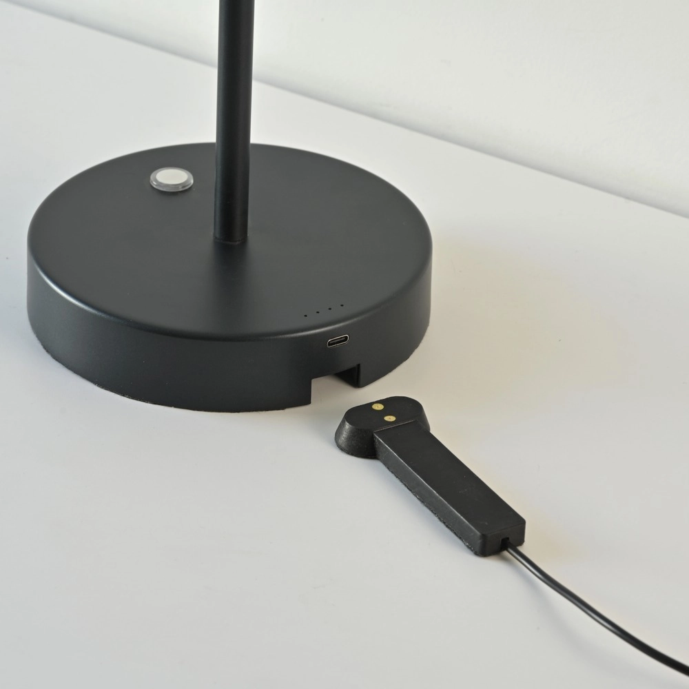 Led tafellamp Pure Falling Rings black pearl Paul Neuhaus 4012248396612