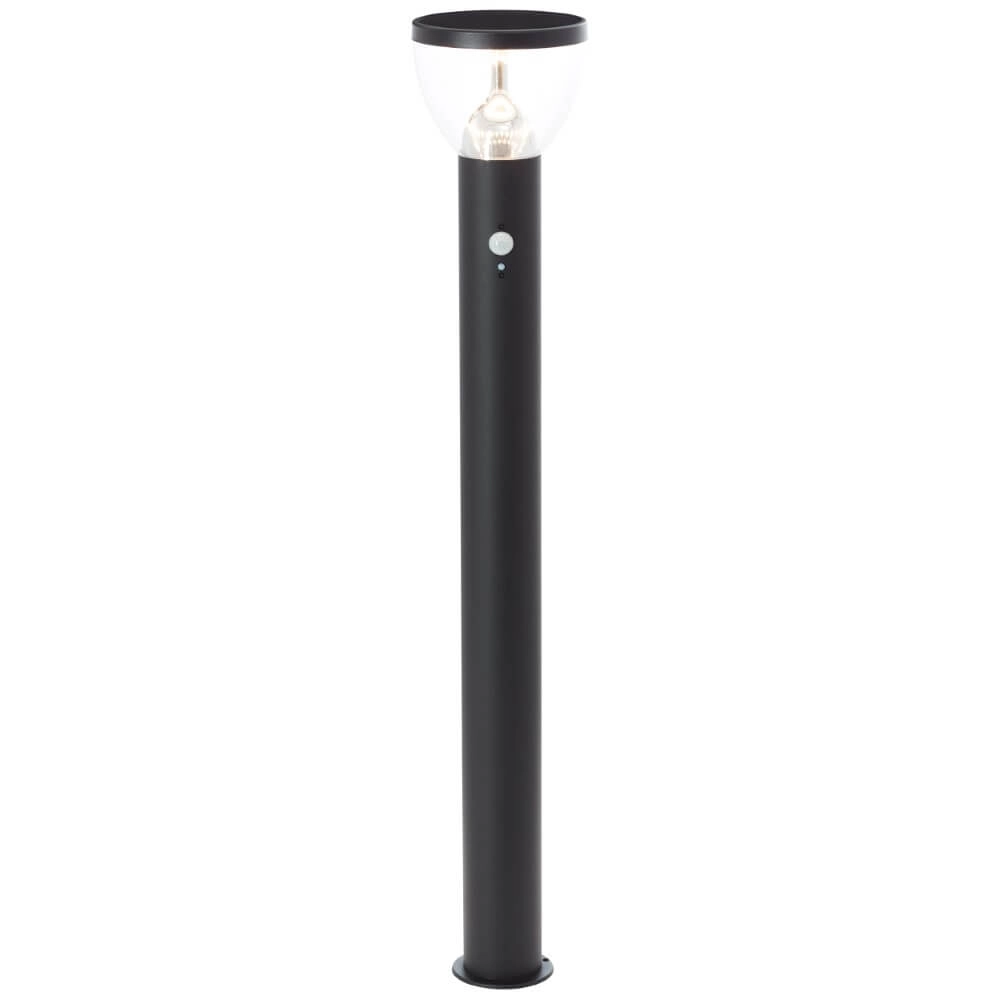 Staande lamp Tulip zwart met sensor