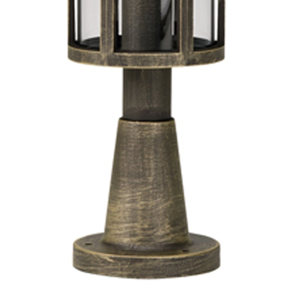 Buitenlamp op sokkel Toit brons-bruin Albert 4007235505399