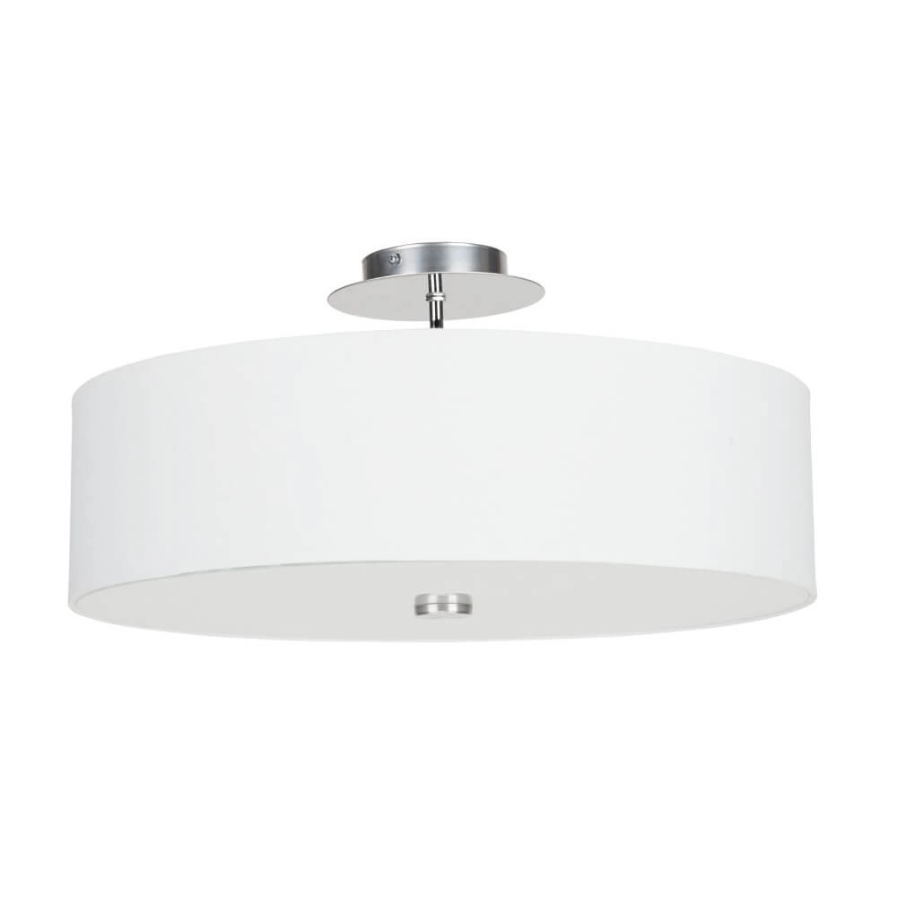 Witte plafondlamp Viviane Ø 50cm
