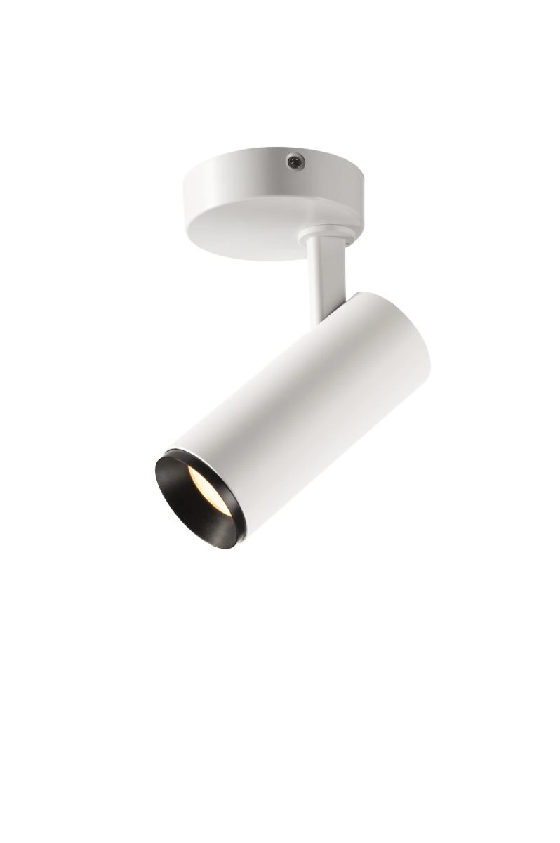 Opbouwspot Numinos S Dali wit/zwart 3000K - 36gr