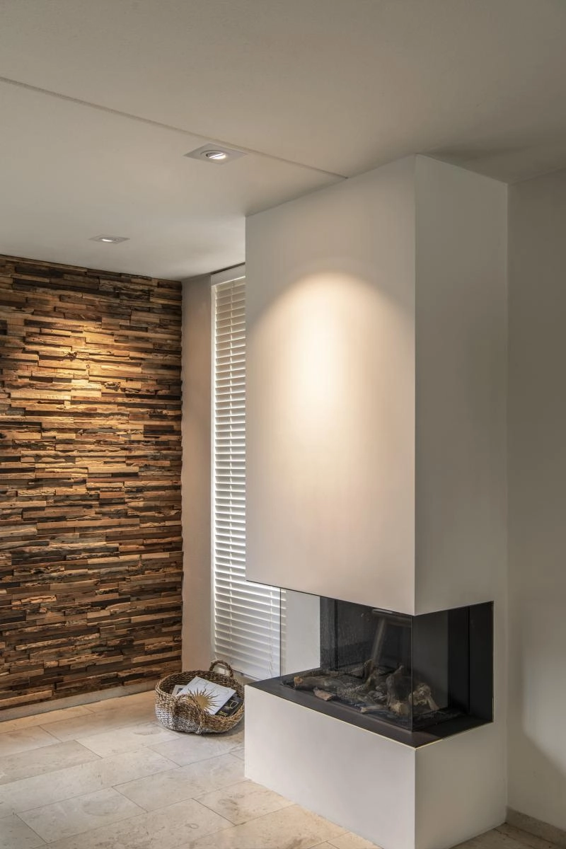 Inbouwframe voor Numinos S recht 160/100mm wit SLV 4024163262248