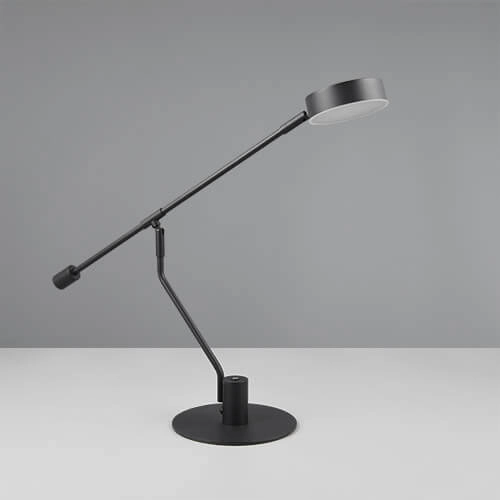 Led bureaulamp Manduro zwart Trio 4017807615999