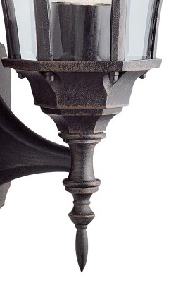 Muurlamp Capri Up bronsbruin Searchlight 5013874335678