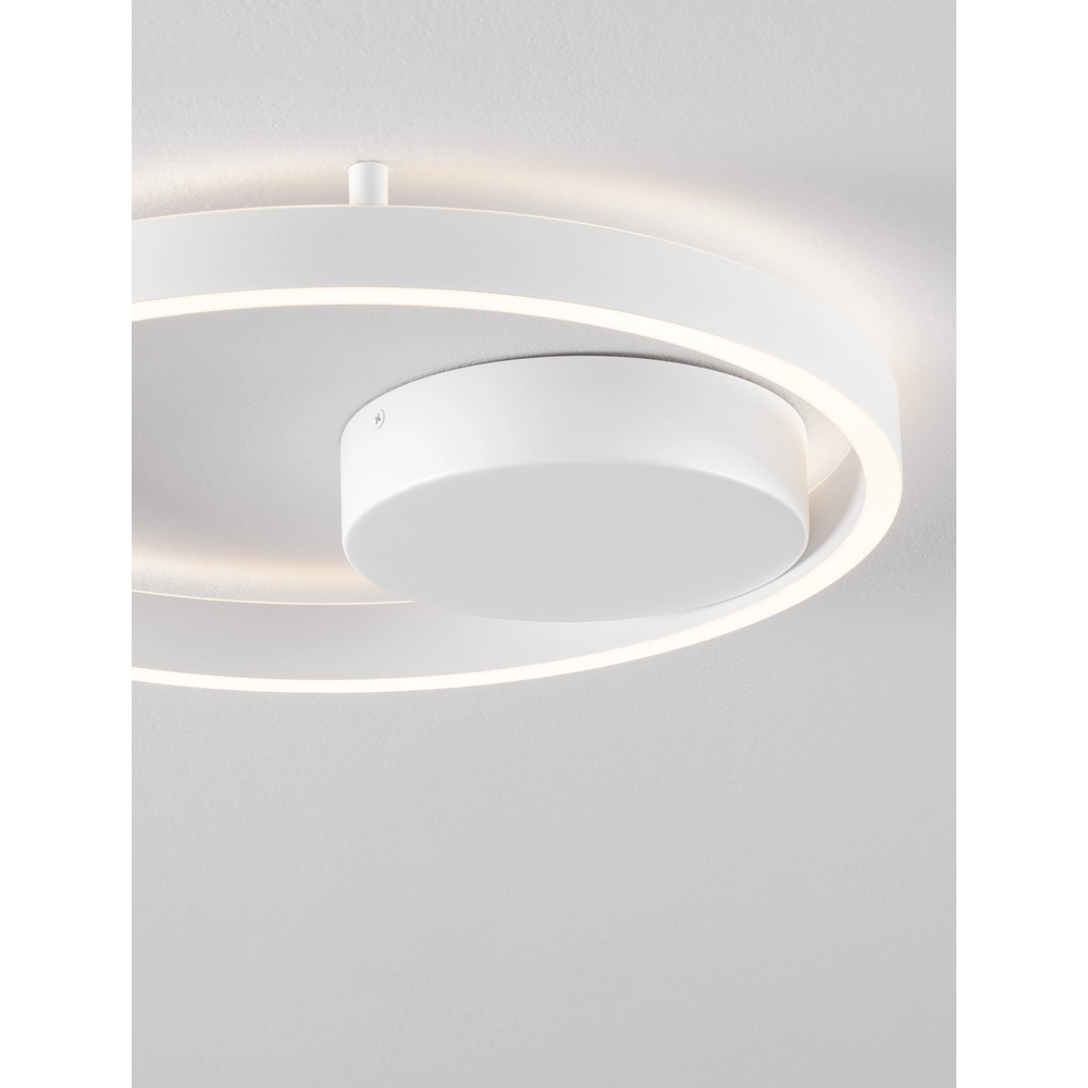 Plafondlamp Hedra rond Ø 40cm wit Lyora 5212017448859