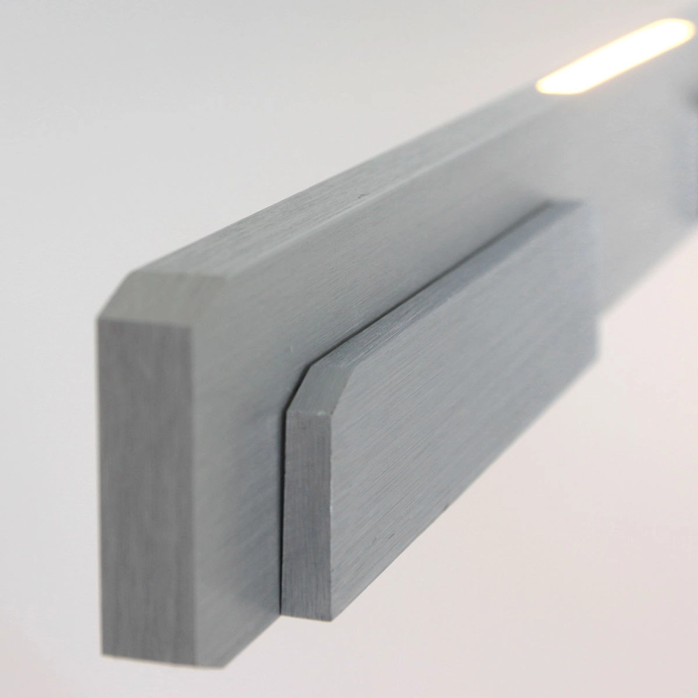 Strakke hanglamp Bloc metaalgrijs Steinhauer 8712746148268