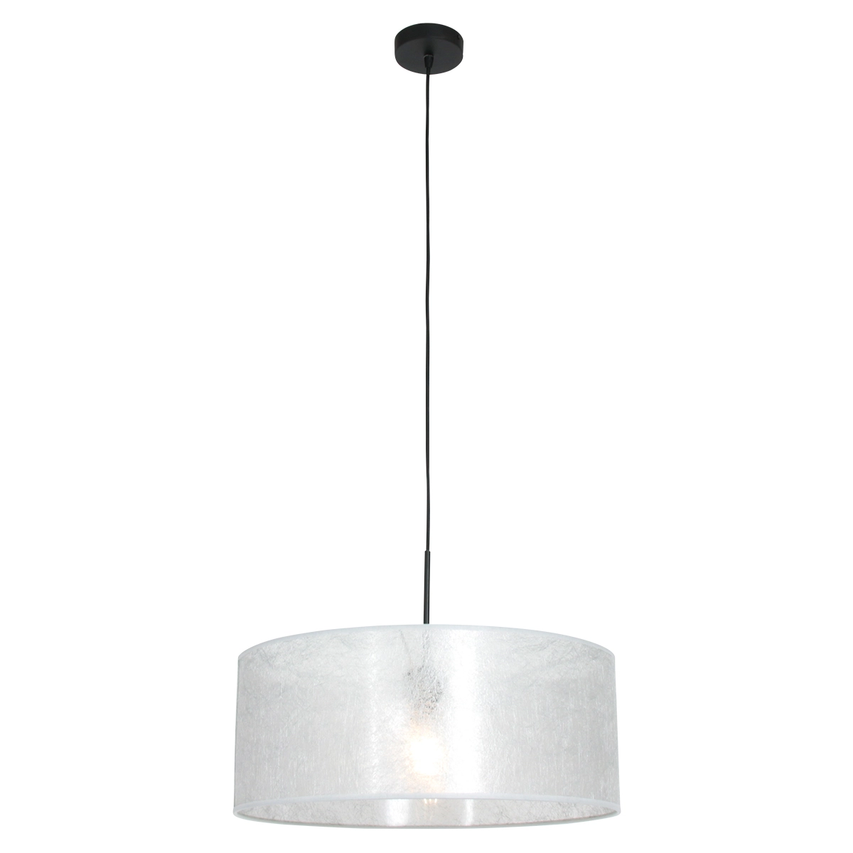 Hanglamp Sparkled 50cm met zilvergrijze kap Steinhauer 8712746146233