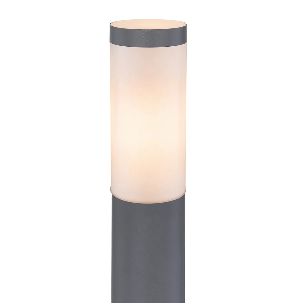 Tuinlamp 110cm Boston antraciet met wit Globo 9007371411665
